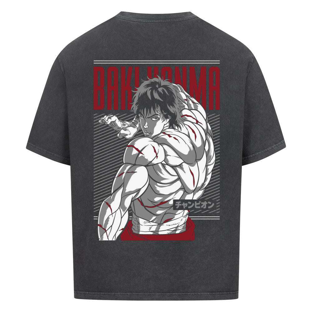 Baki Oversized Shirt - Topdiffstore