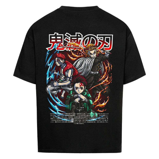 Demon Slayer Oversized Shirt - Topdiffstore