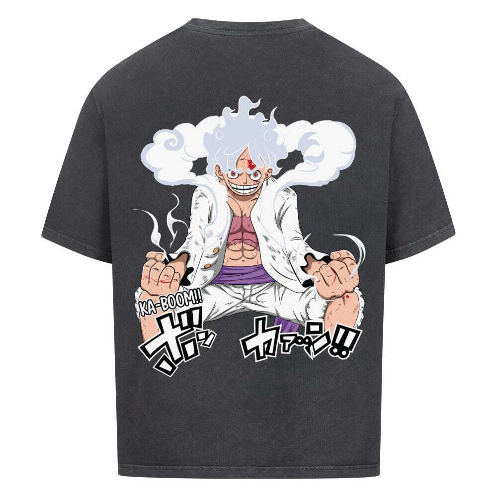 Gear 5 Luffy Oversized Shirt - Topdiffstore