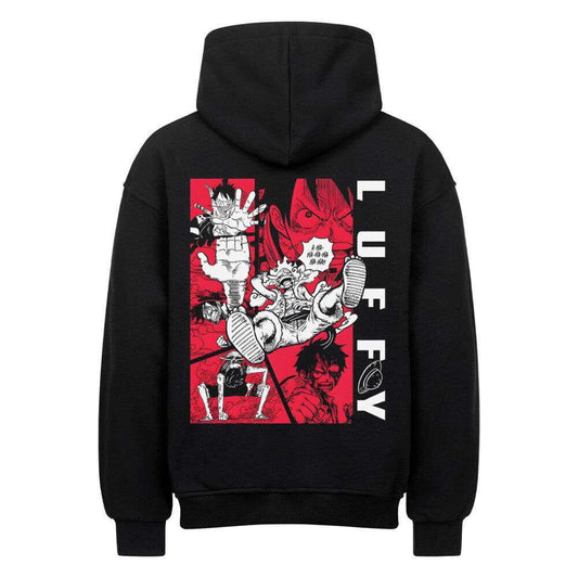 King of the Pirates Luffy Oversized Hoodie - Topdiffstore