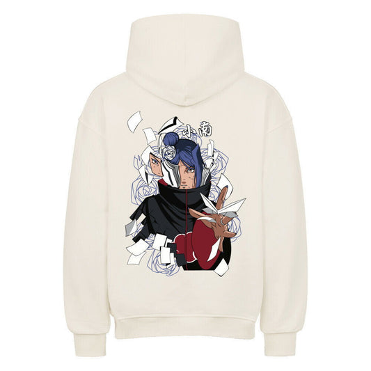 Konan Akatsuki Oversized Hoodie - Topdiffstore