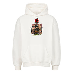 Luffy Wanted Oversized Hoodie - Topdiffstore