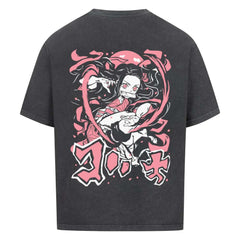 Nezuko Oversized Shirt - Topdiffstore