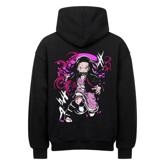 Nezuko Oversized Hoodie - Topdiffstore