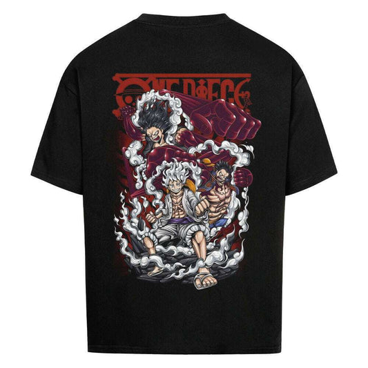 Pirate King Luffy Oversized Shirt - Topdiffstore