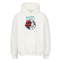 Sakonji Urokodaki & the Fox Masks Oversized Hoodie - Topdiffstore