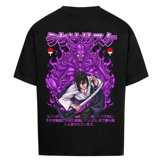 Sasuke Uchiha Oversized Shirt - Topdiffstore