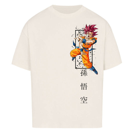 Super Saiyan Goku Oversized Shirt - Topdiffstore