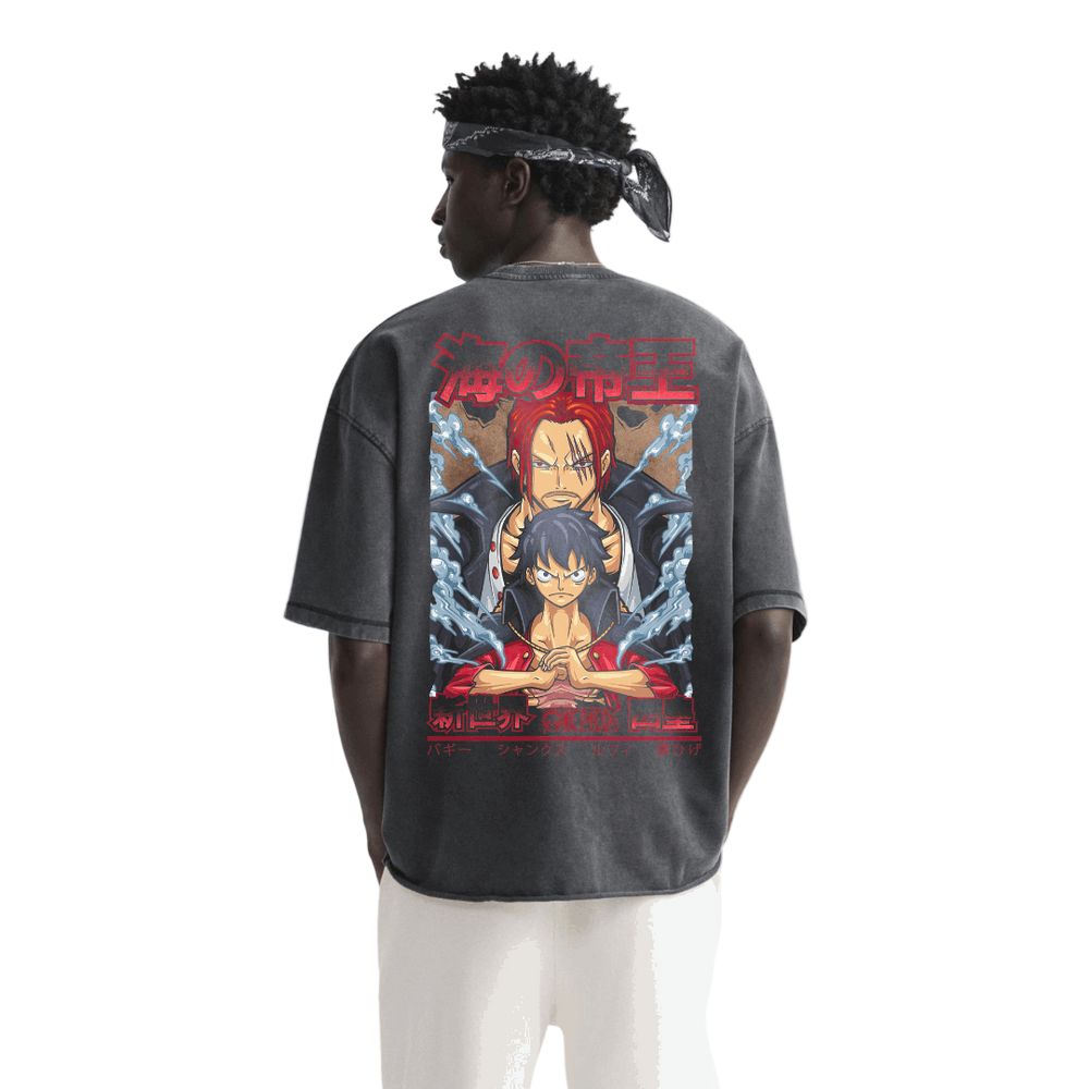 Luffy x Shanks Oversized Shirt