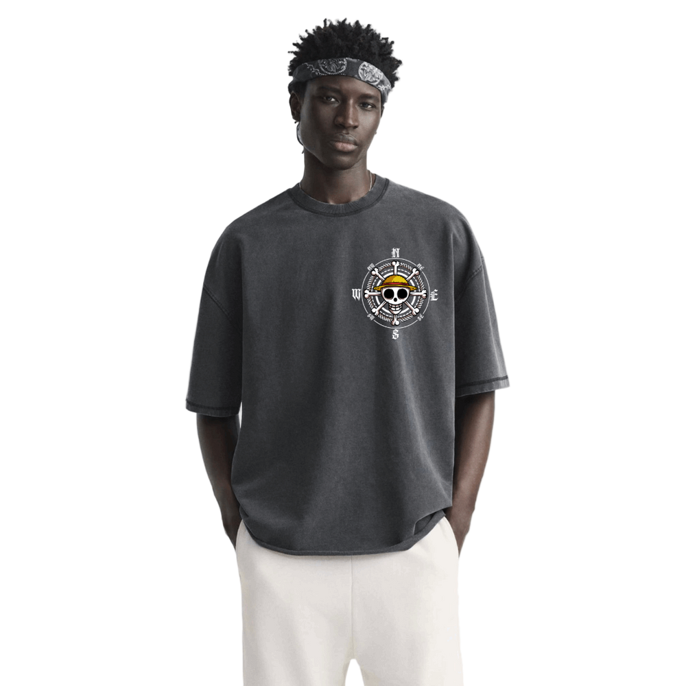 Luffy x Shanks Oversized Shirt