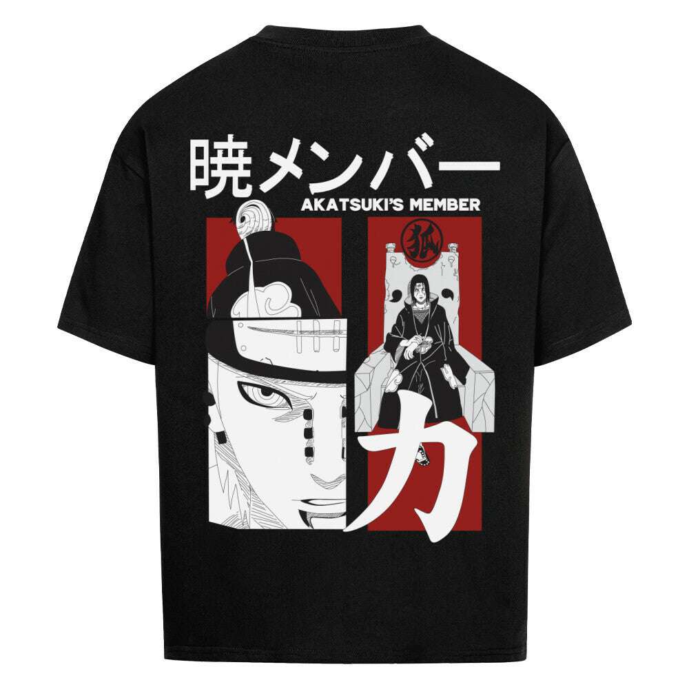 Akatsuki  Oversized Shirt - Topdiffstore