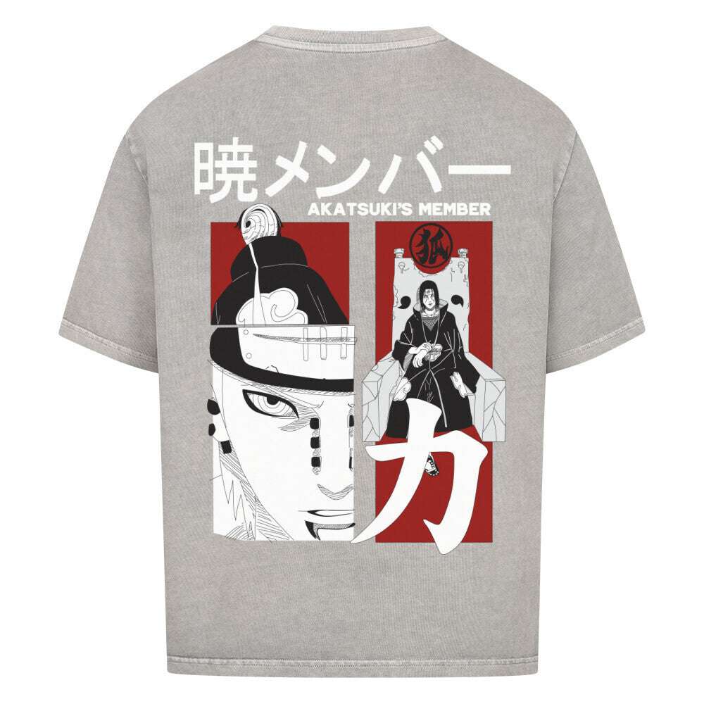 Akatsuki  Oversized Shirt - Topdiffstore