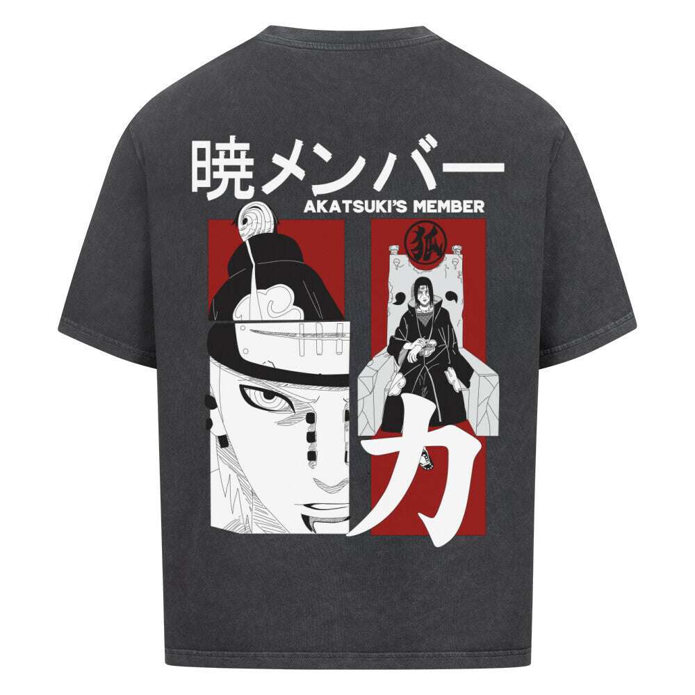 Akatsuki  Oversized Shirt - Topdiffstore