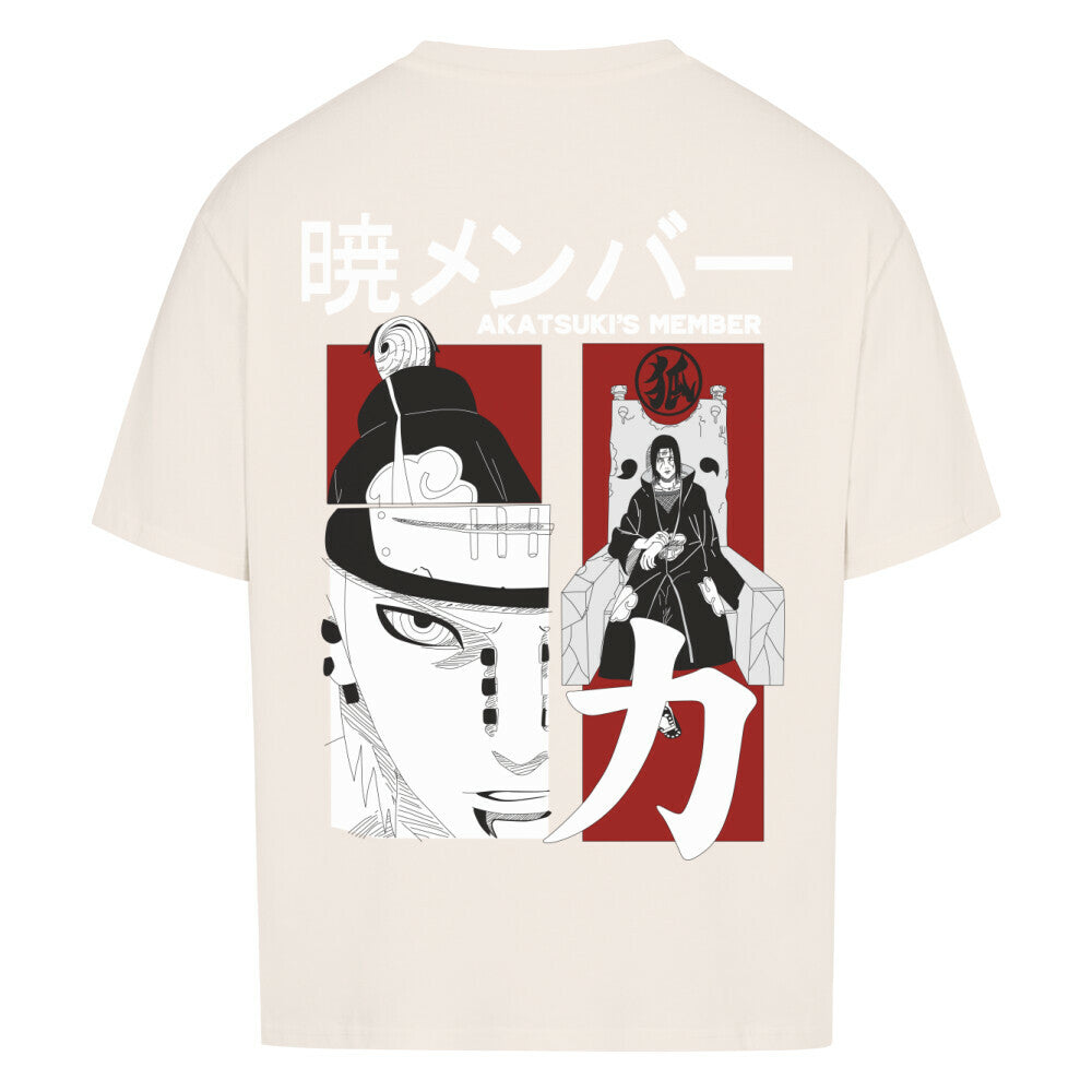 Akatsuki  Oversized Shirt - Topdiffstore