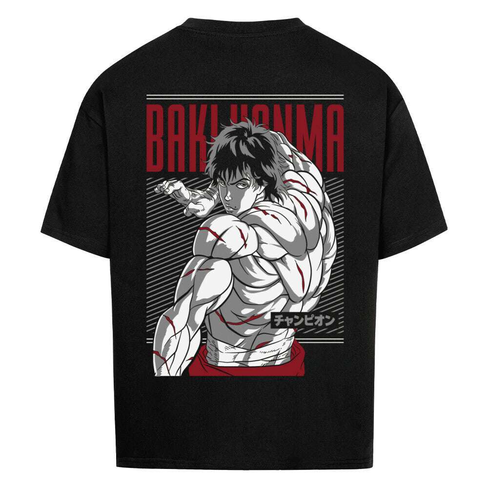 Baki Oversized Shirt - Topdiffstore