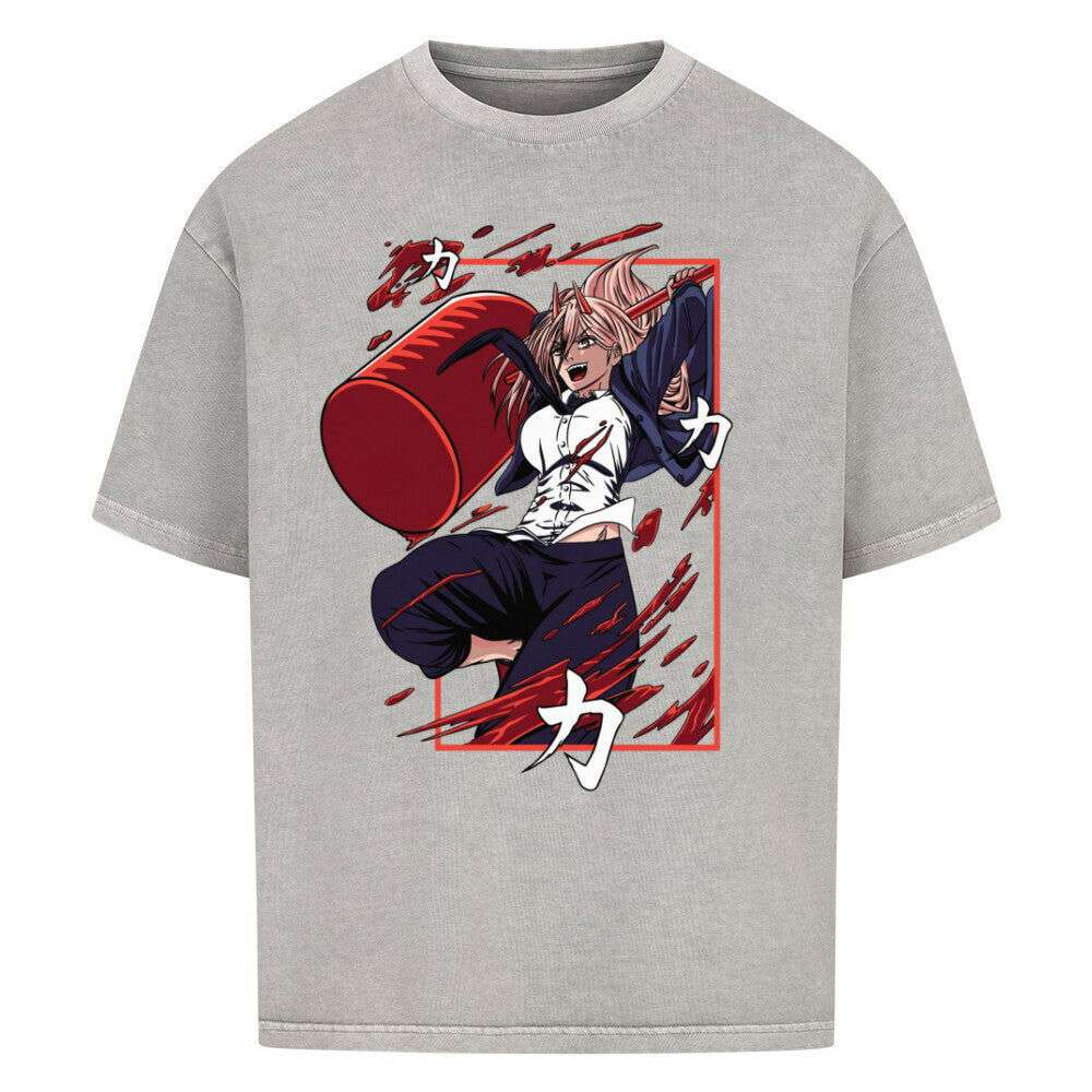 Chainsaw Man Power Shirt - Topdiffstore