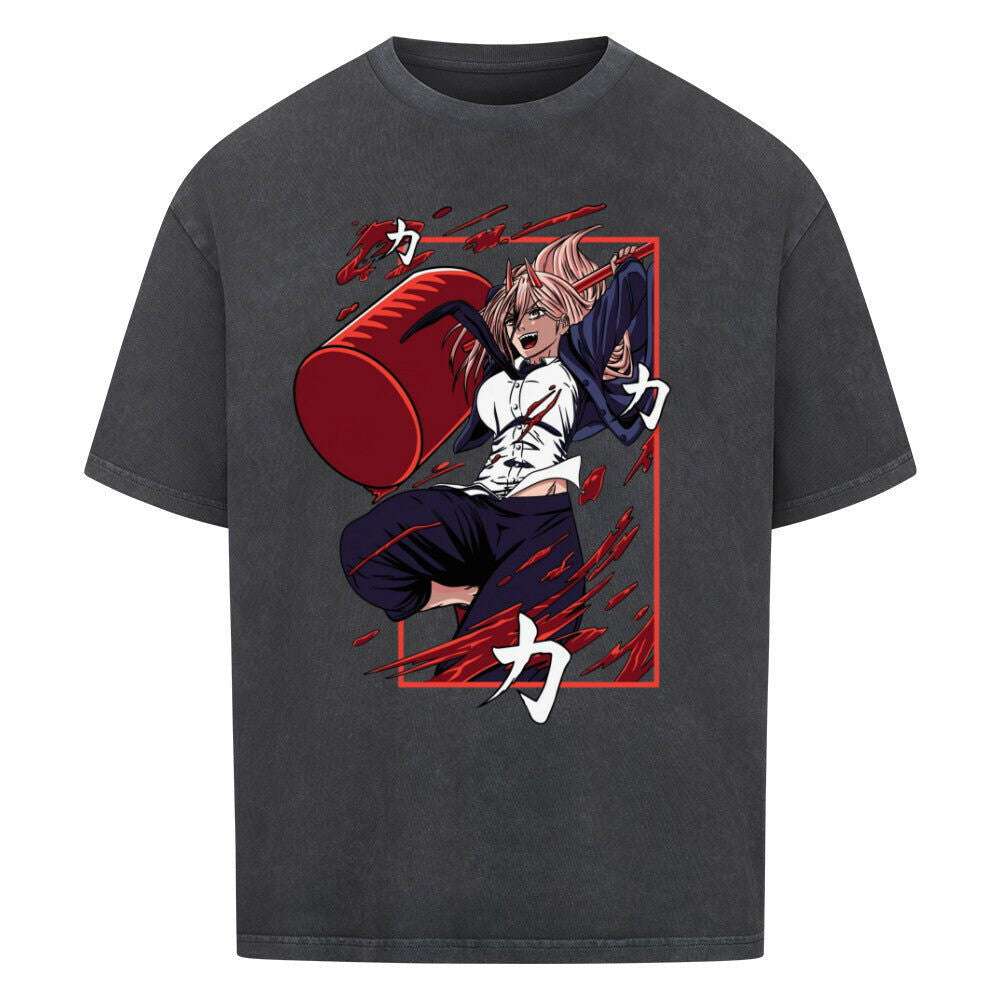 Chainsaw Man Power Shirt - Topdiffstore