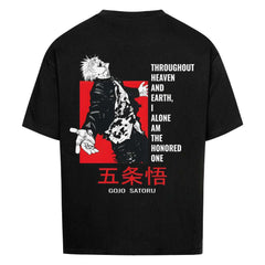 Honored One Gojo Oversized Shirt - Topdiffstore