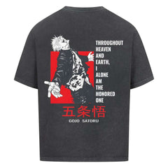 Honored One Gojo Oversized Shirt - Topdiffstore