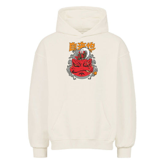 Jiraiya on Gamabunta Oversized Hoodie - Topdiffstore
