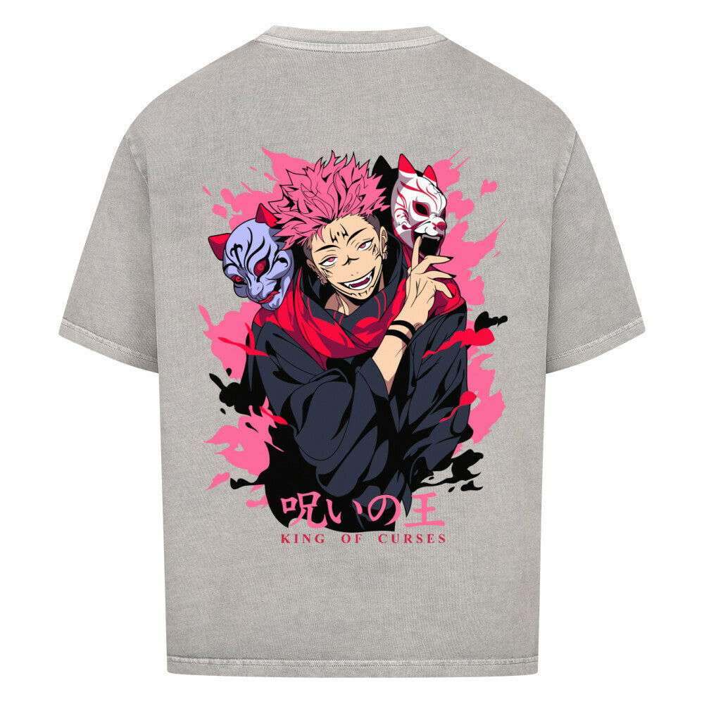 King of Curses Sukuna Oversized Shirt - Topdiffstore
