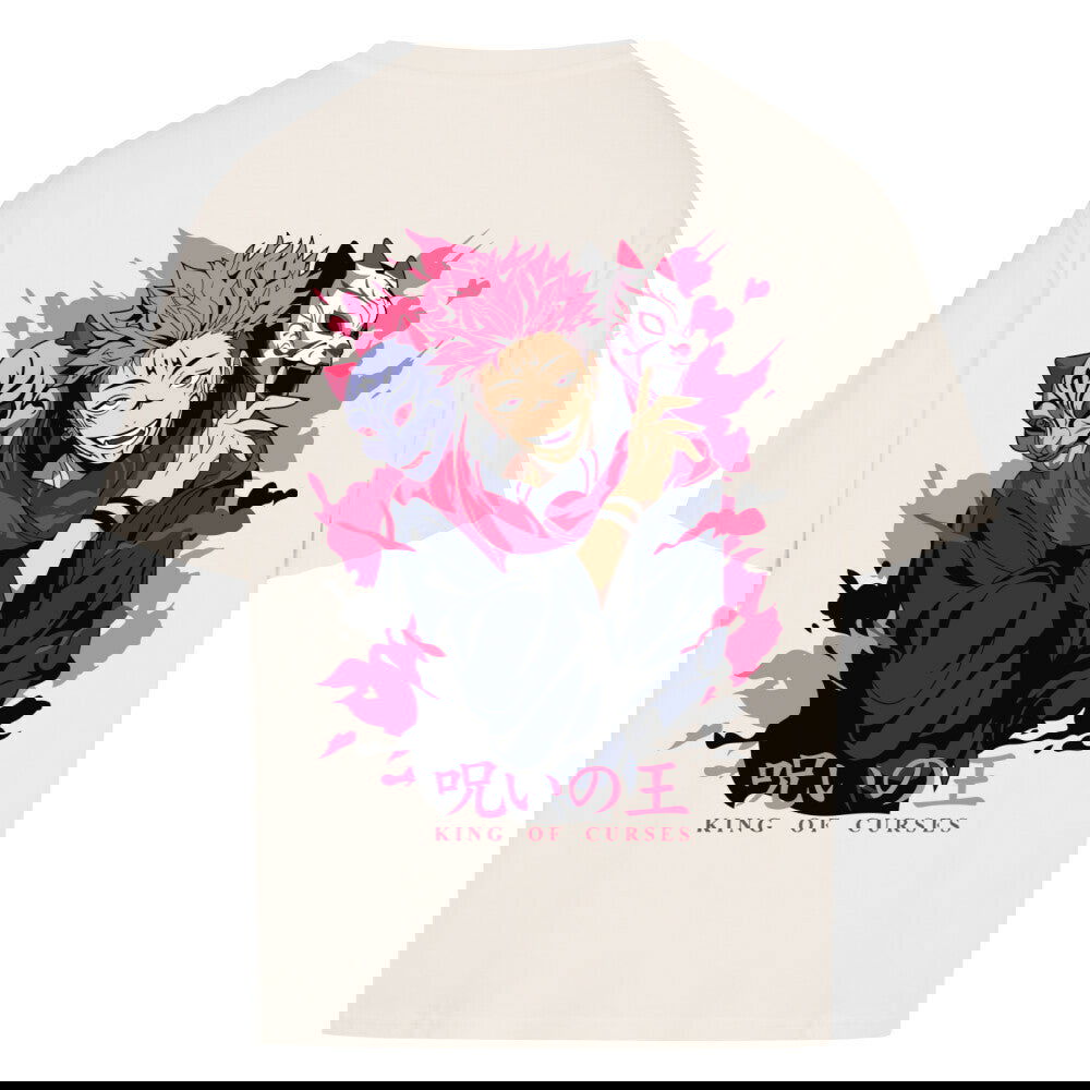 King of Curses Sukuna Oversized Shirt - Topdiffstore