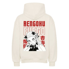 Kyojuro Rengoku Oversized Hoodie - Topdiffstore
