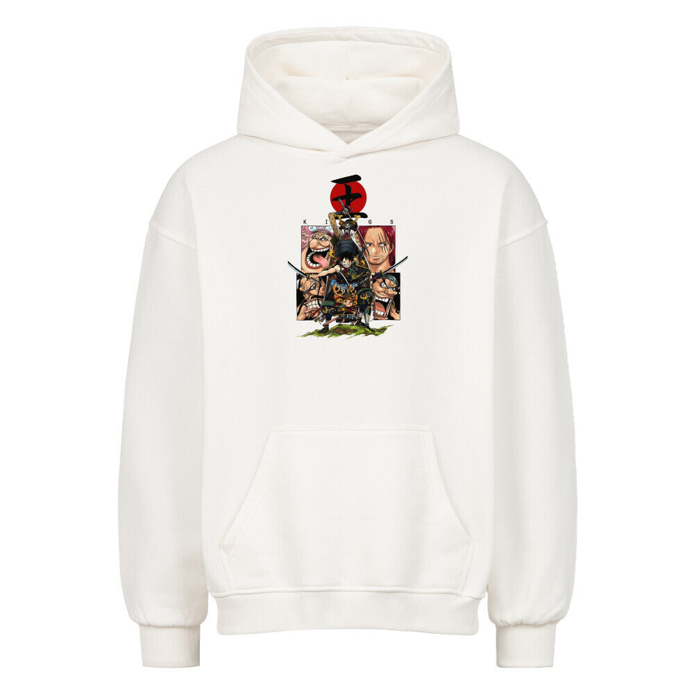Luffy Wanted Oversized Hoodie - Topdiffstore