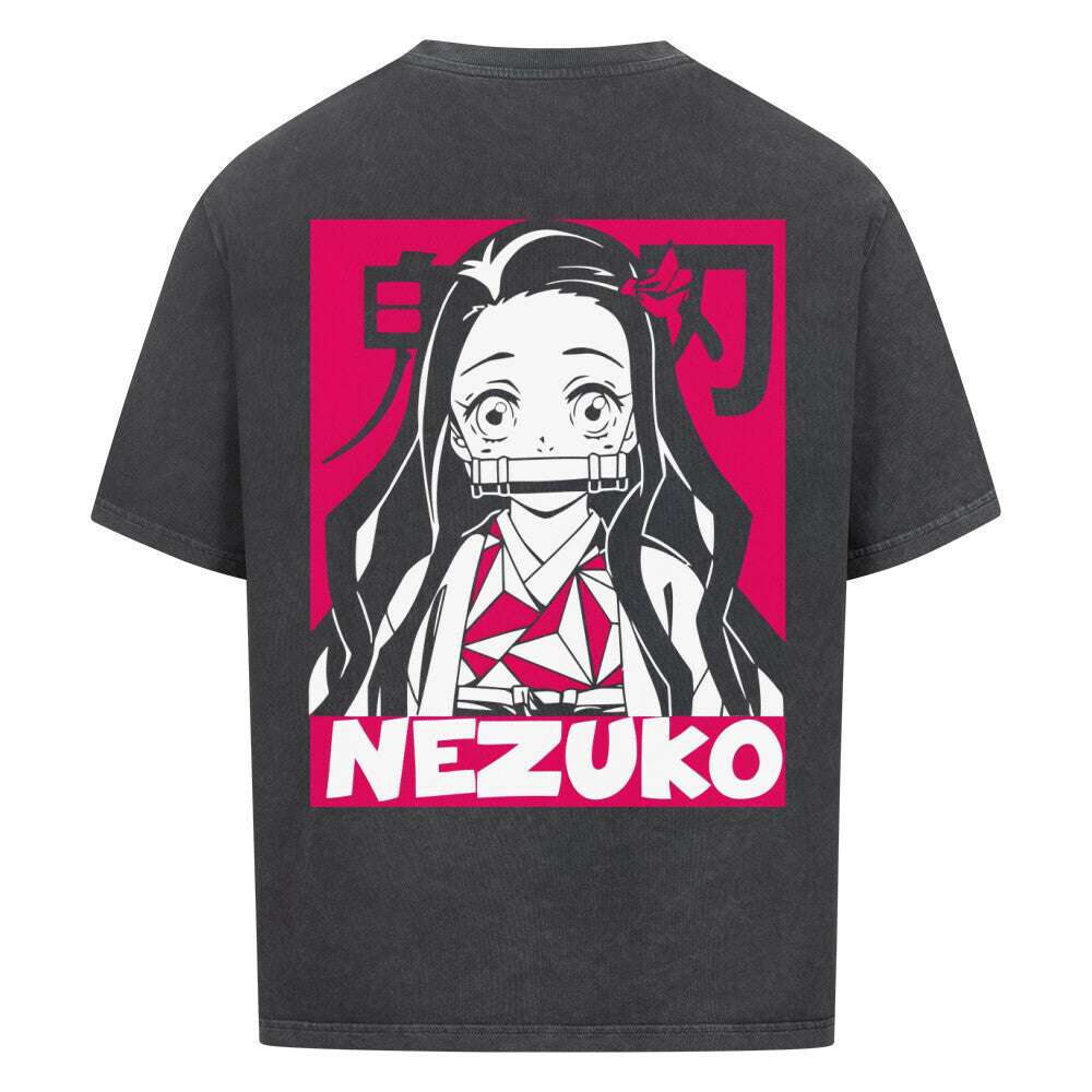 Nezuko Oversized Shirt - Topdiffstore