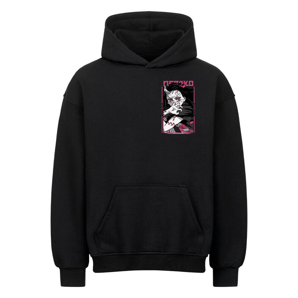 Nezuko Oversized Hoodie - Topdiffstore