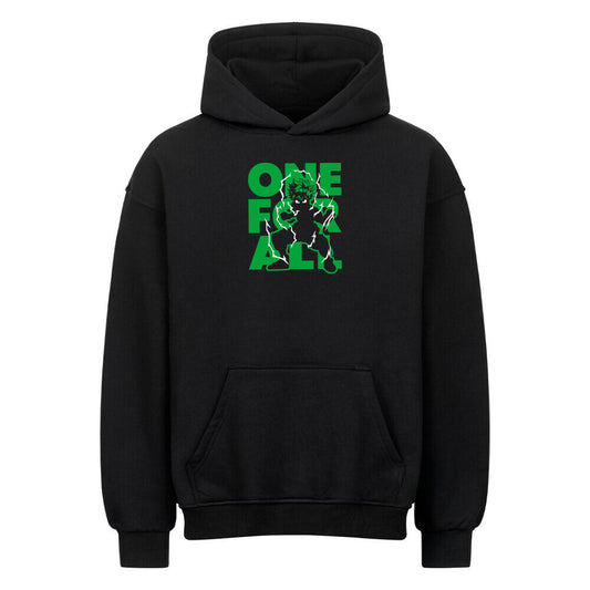 One For All Deku Oversized Hoodie - Topdiffstore