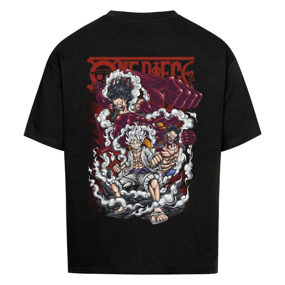 Pirate King Luffy Oversized Shirt - Topdiffstore