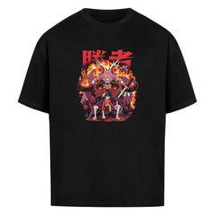 Pirate King Luffy Oversized Shirt - Topdiffstore