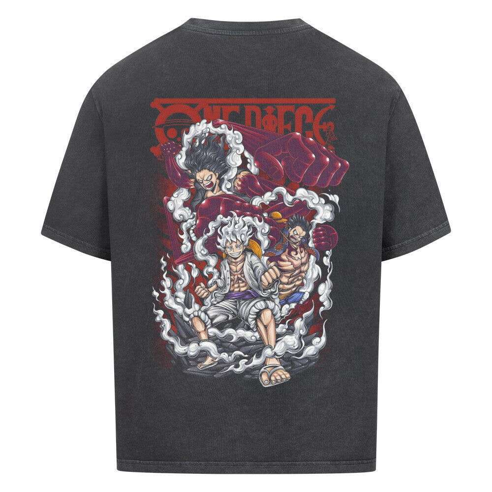 Pirate King Luffy Oversized Shirt - Topdiffstore