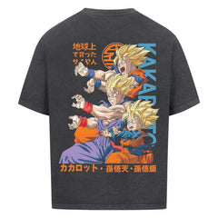 Saiyan Generations Oversized Shirt - Topdiffstore