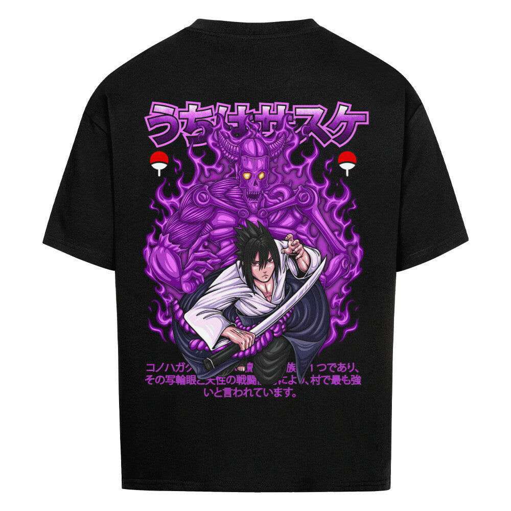 Sasuke Uchiha Oversized Shirt - Topdiffstore