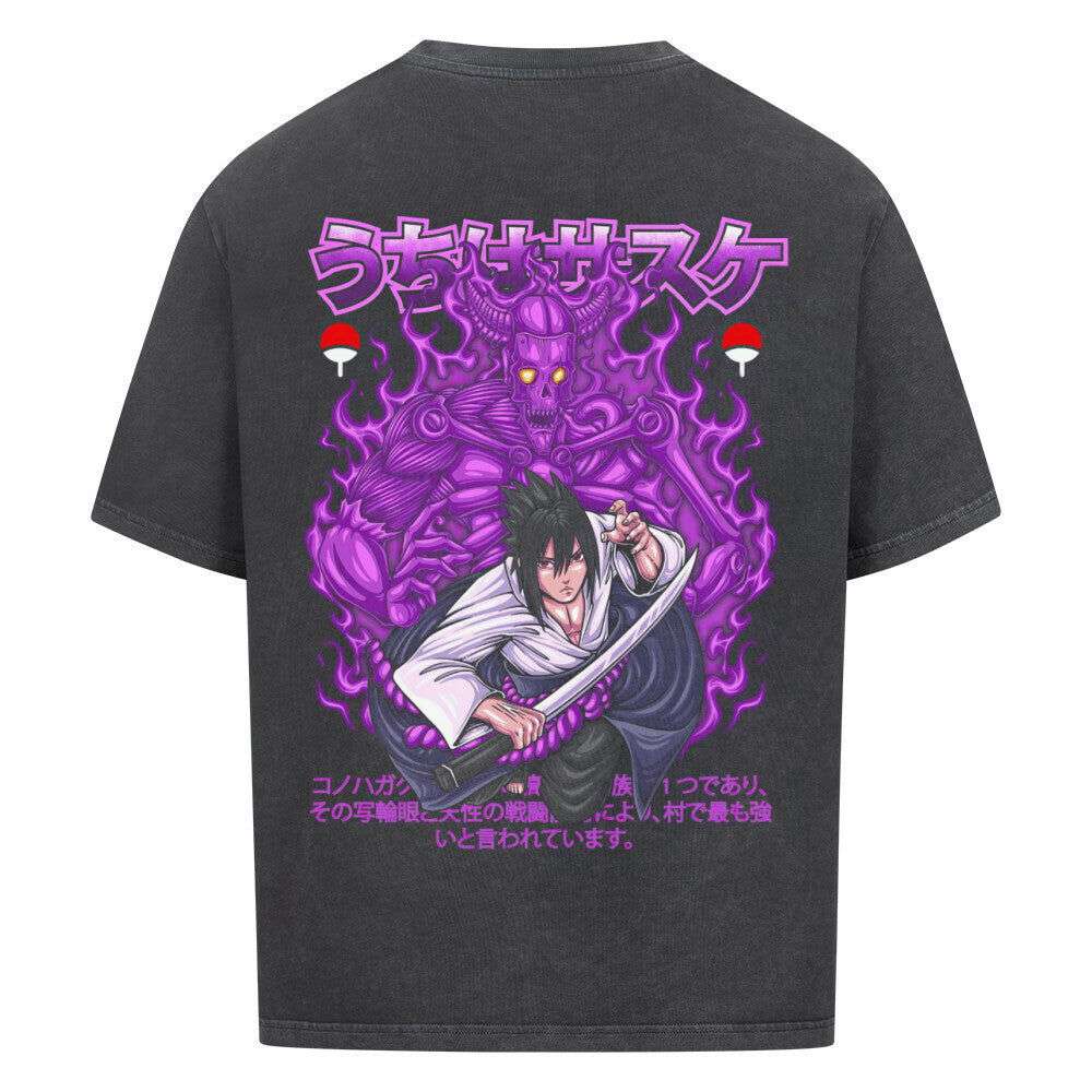 Sasuke Uchiha Oversized Shirt - Topdiffstore
