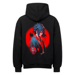 Sasuke Uchiha Oversized Hoodie - Topdiffstore