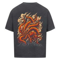 Shinobi Spirit Naruto Oversized Shirt - Topdiffstore