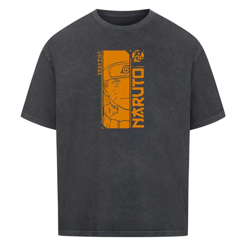 Shinobi Spirit Naruto Oversized Shirt - Topdiffstore