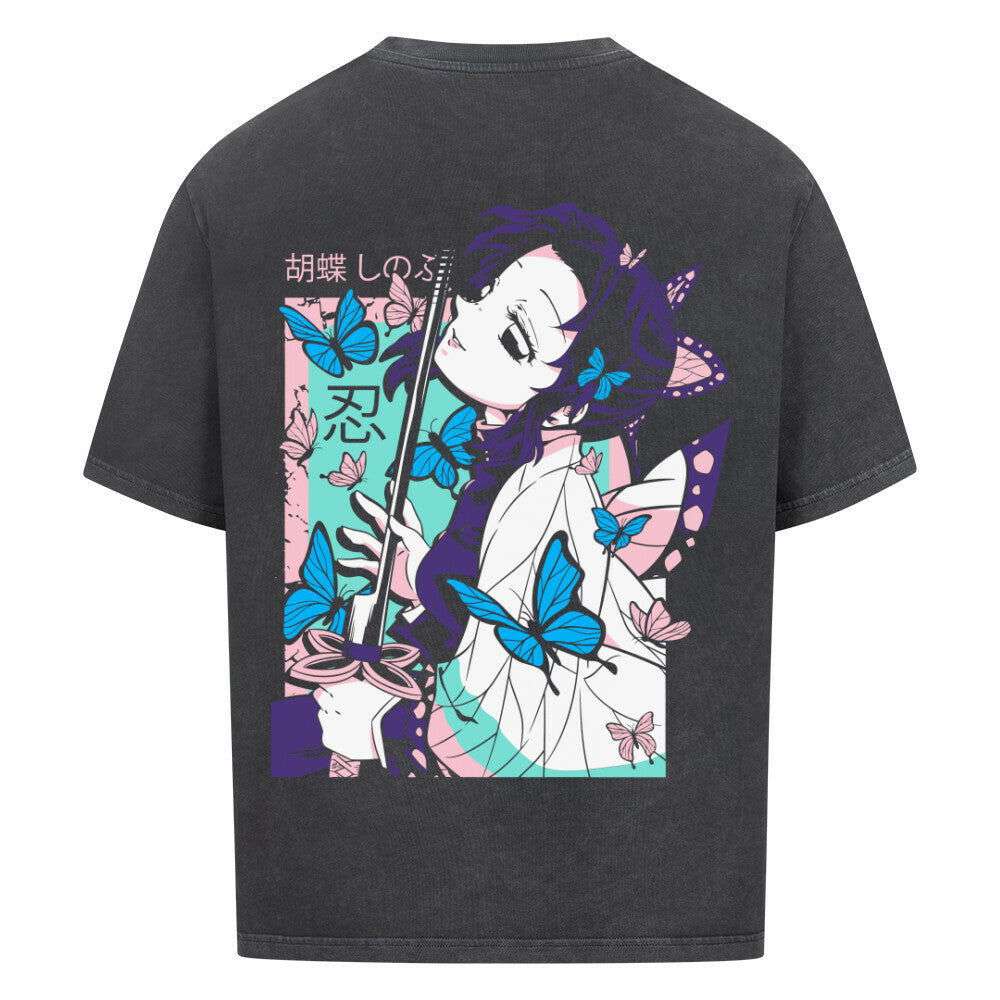 Shinobu Kocho Oversized Shirt - Topdiffstore