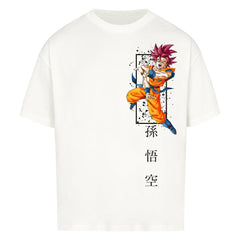 Super Saiyan Goku Oversized Shirt - Topdiffstore