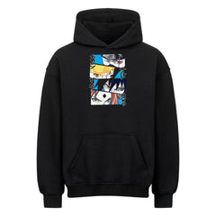 Team 7 Eyes Oversized Hoodie - Topdiffstore