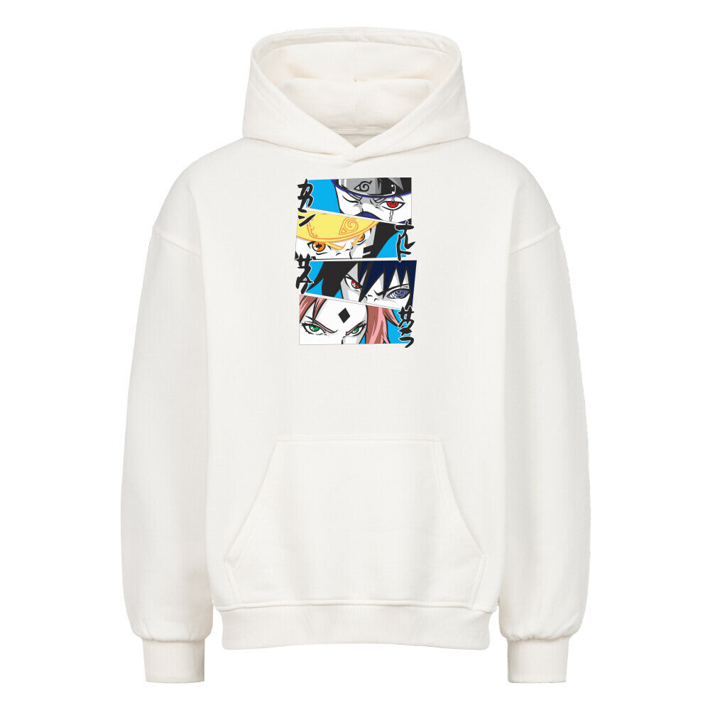 Team 7 Eyes Oversized Hoodie - Topdiffstore