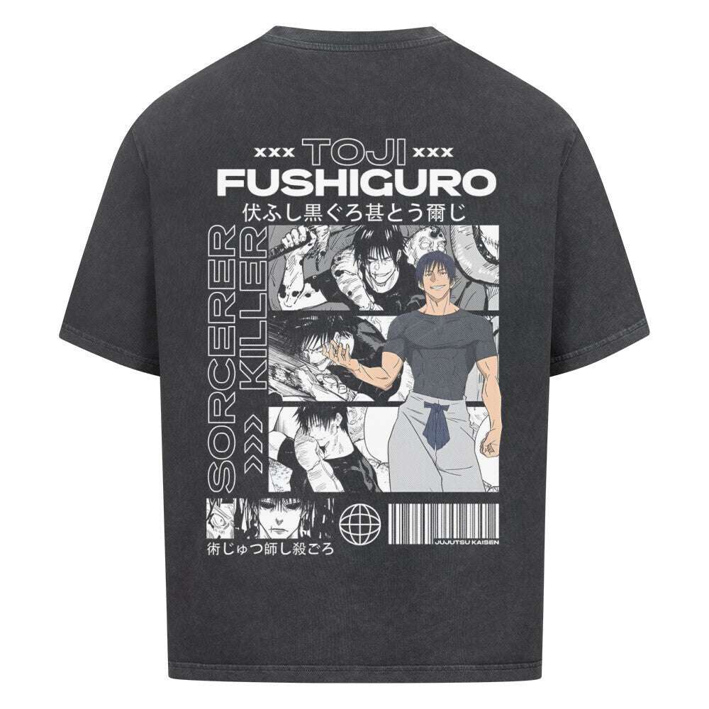 Toji Fushiguro Oversized Shirt - Topdiffstore