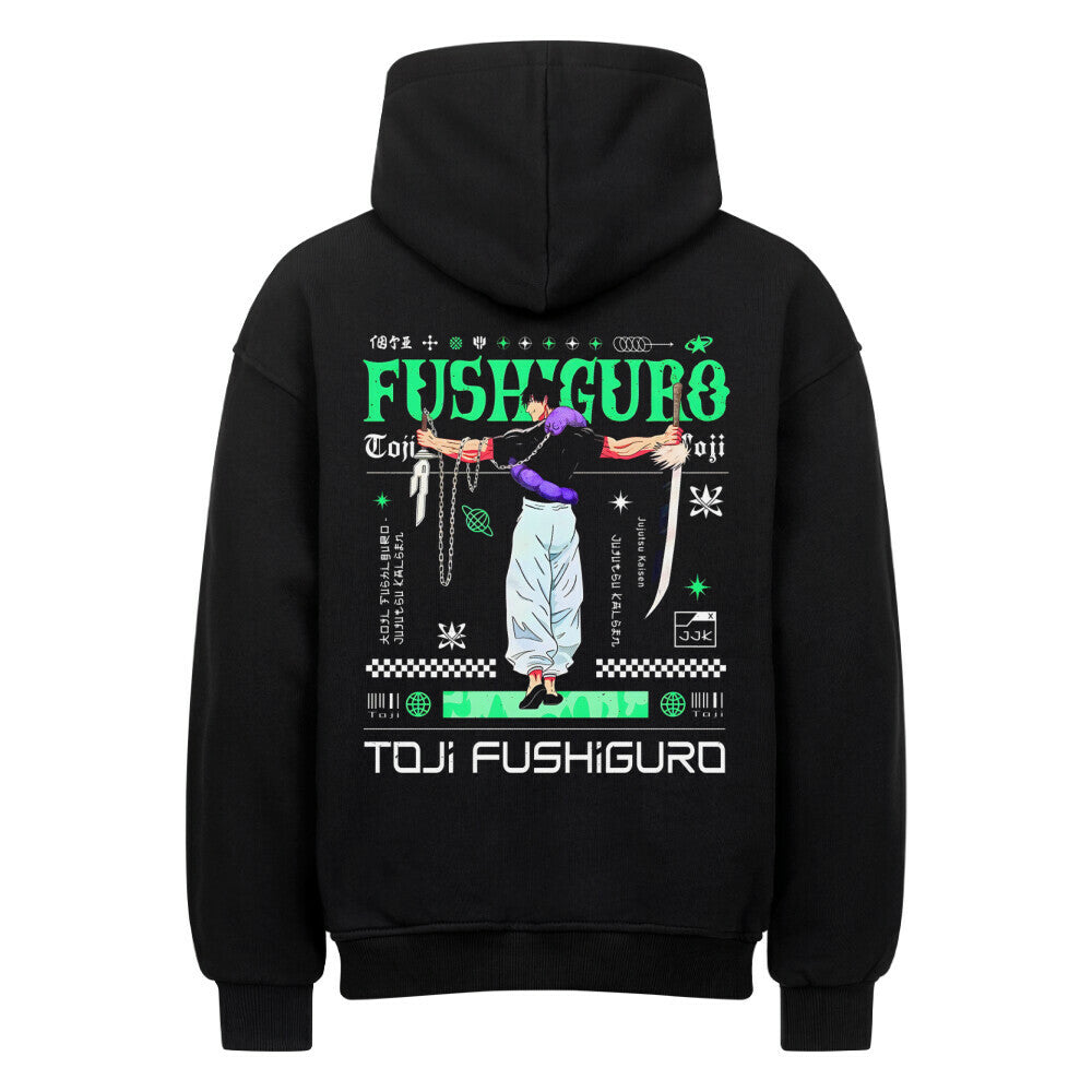 Toji Fushiguro Oversized Hoodie - Topdiffstore