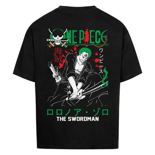 Zoro The Swordsman Oversized Shirt - Topdiffstore
