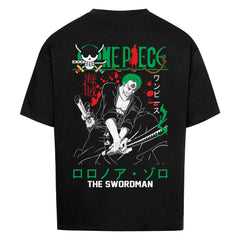 Zoro The Swordsman Oversized Shirt - Topdiffstore