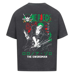 Zoro The Swordsman Oversized Shirt - Topdiffstore