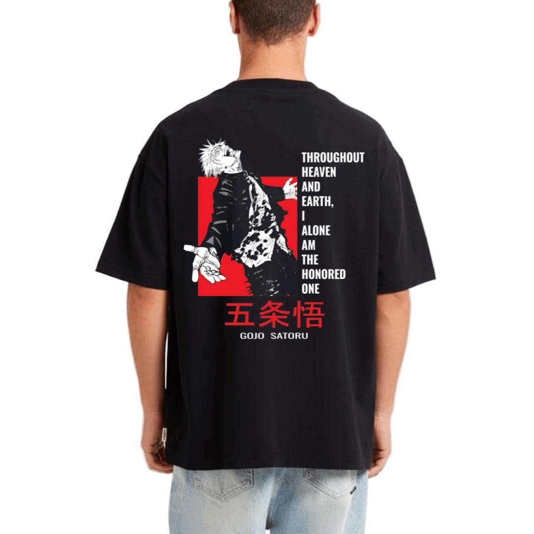 Honored One Gojo Oversized Shirt